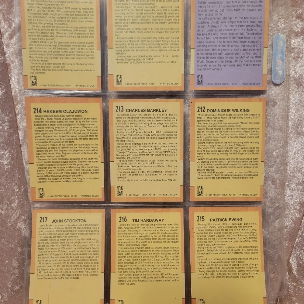 Fleer basketball card collection. Collectors items. - Picture 2 of 6